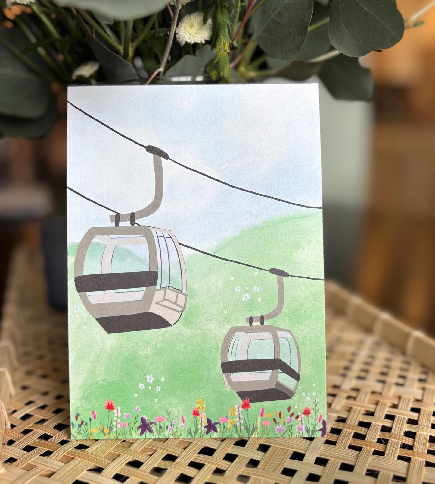 Summer Gondola Postcard Set of 4